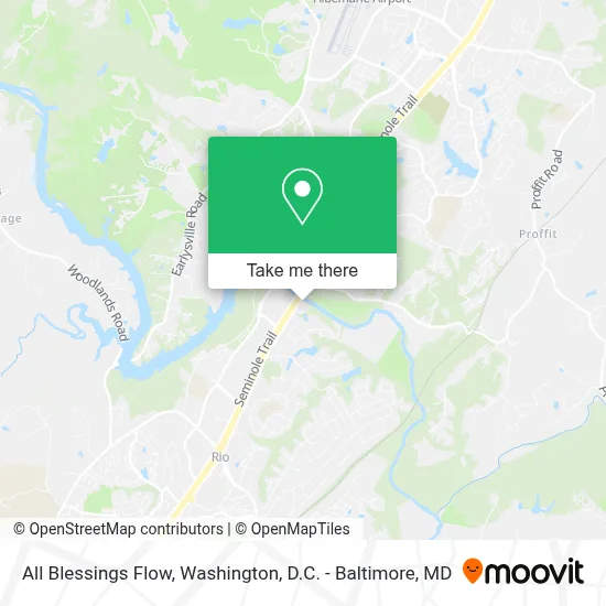 All Blessings Flow map