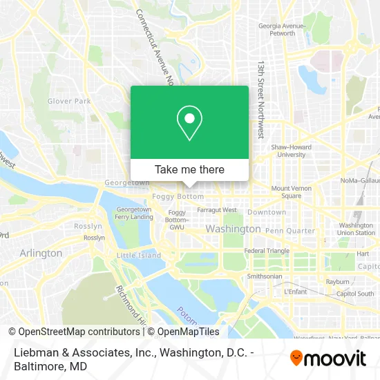Liebman & Associates, Inc. map
