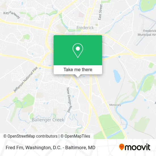 Fred Fm map