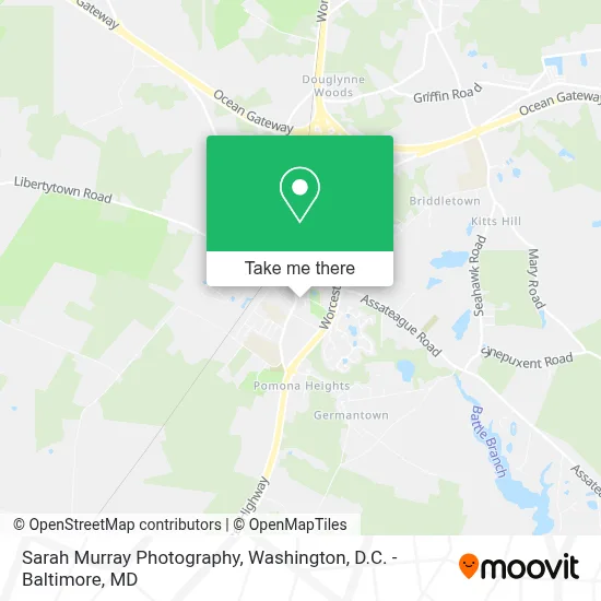 Sarah Murray Photography map