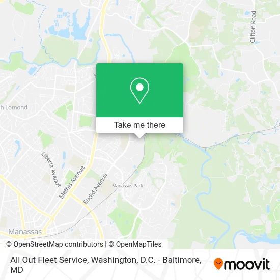 All Out Fleet Service map
