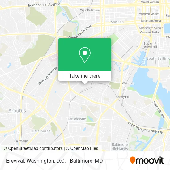 Erevival map
