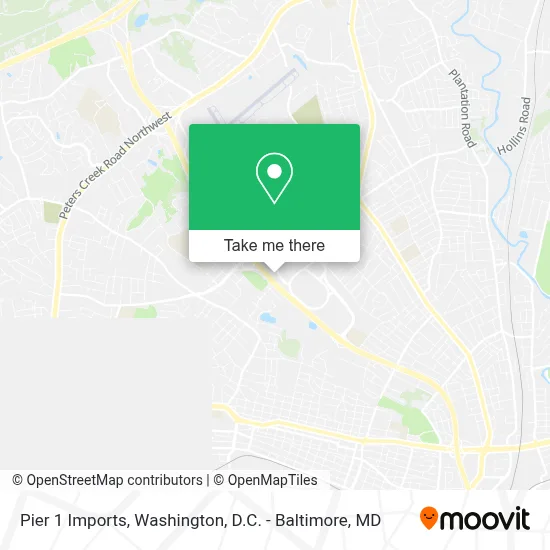 Pier 1 Imports map