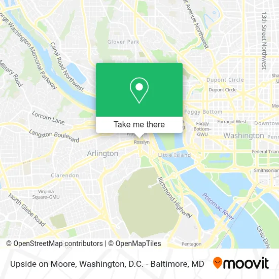 Upside on Moore map