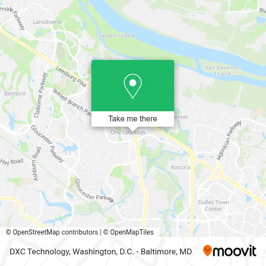 Dxc Technology map