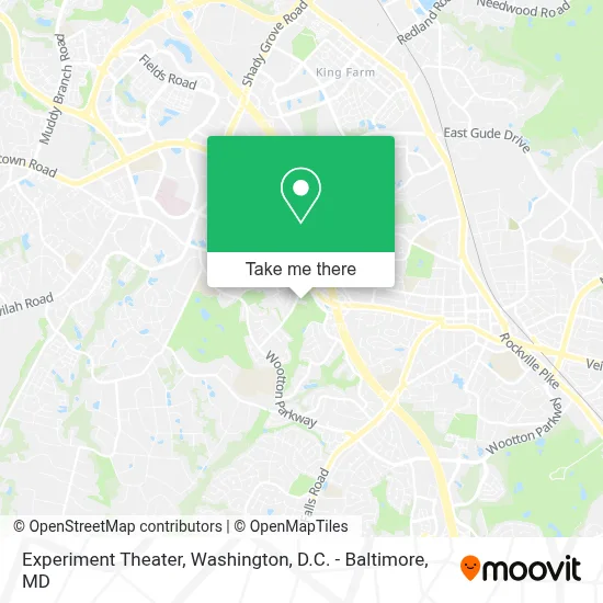 Experiment Theater map