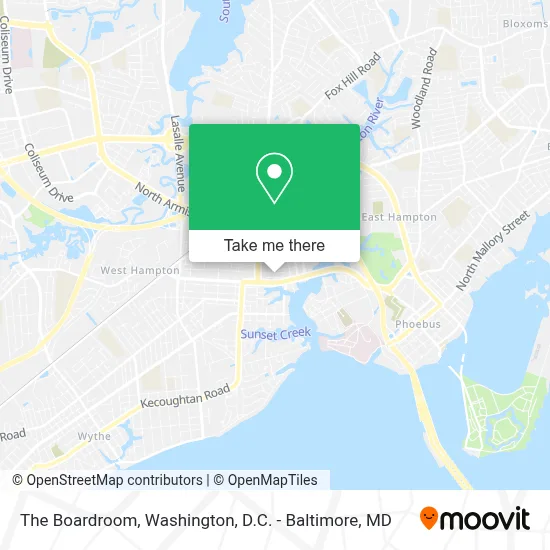 The Boardroom map