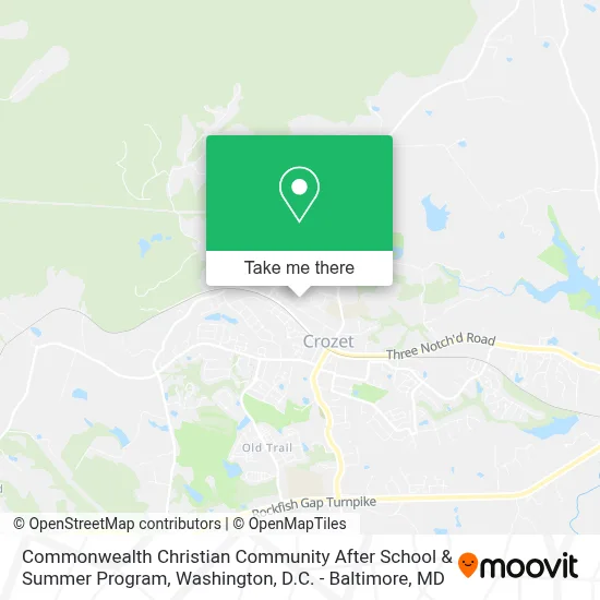 Commonwealth Christian Community After School & Summer Program map