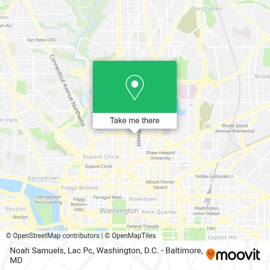 Noah Samuels, Lac Pc map