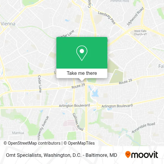 Omt Specialists map