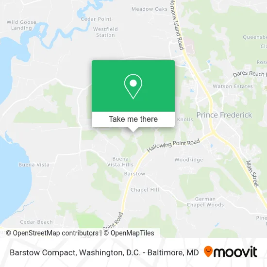Barstow Compact map