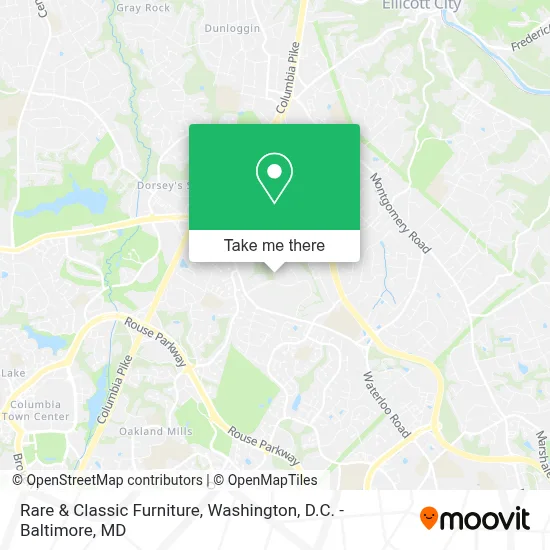 Rare & Classic Furniture map