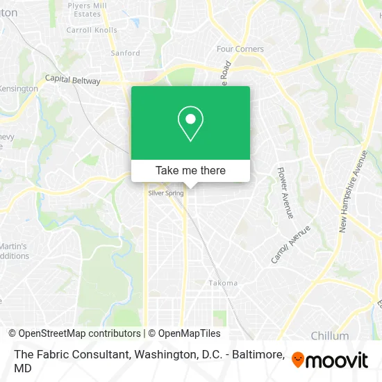 The Fabric Consultant map