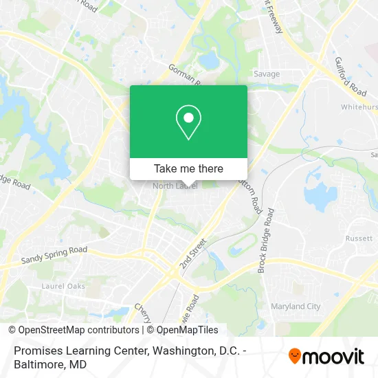 Promises Learning Center map