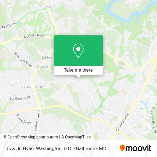 Jc & Jc Hvac map