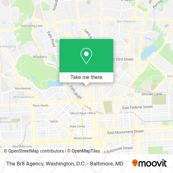 The Br8 Agency map