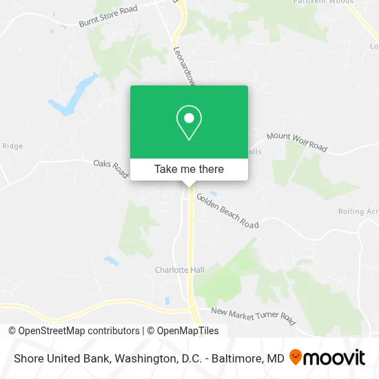 Shore United Bank map