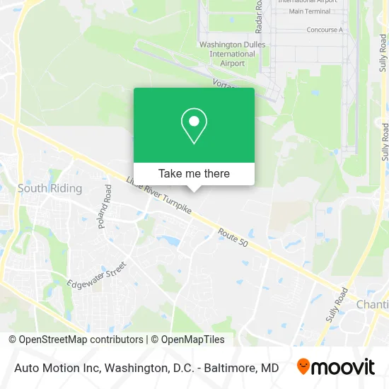 Auto Motion Inc map