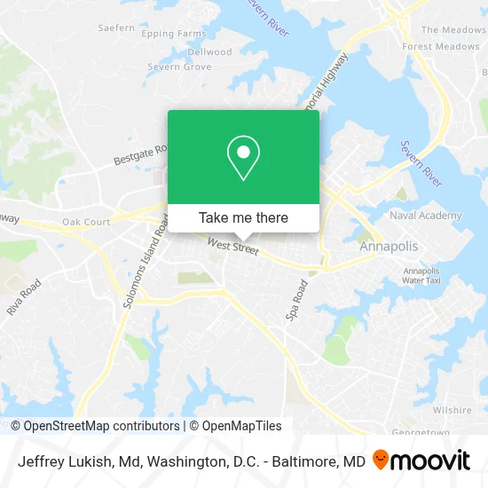 Jeffrey Lukish, Md map