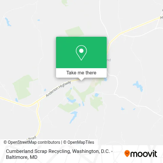 Cumberland Scrap Recycling map