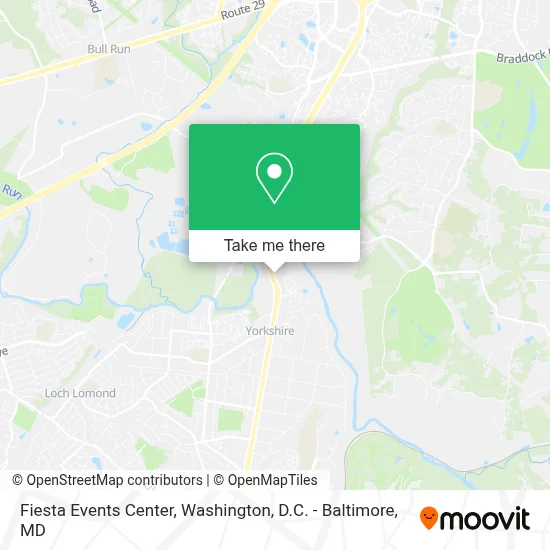 Fiesta Events Center map