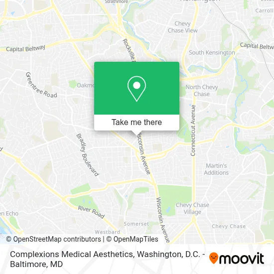 Complexions Medical Aesthetics map