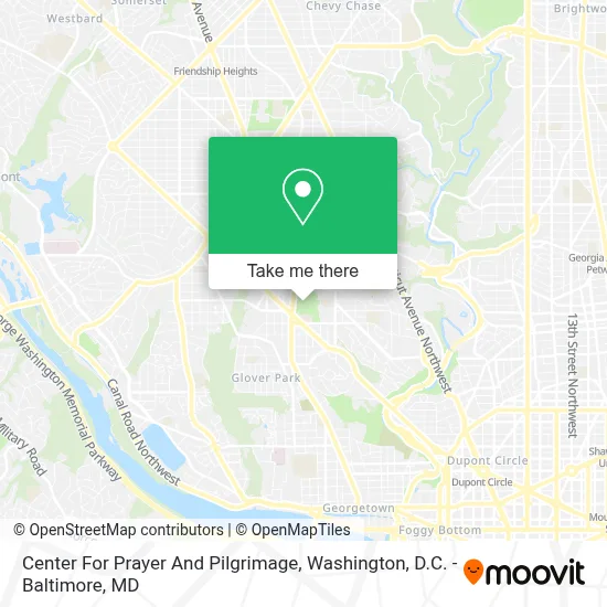 Center For Prayer And Pilgrimage map