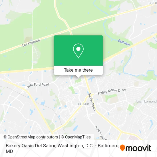 Bakery Oasis Del Sabor map