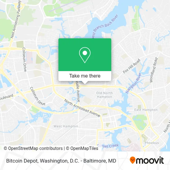 Bitcoin Depot map