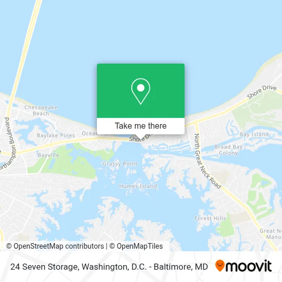 24 Seven Storage map