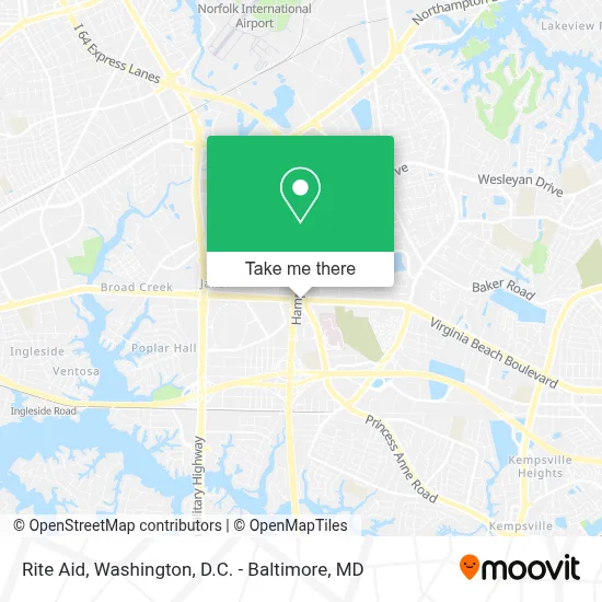 Rite Aid map