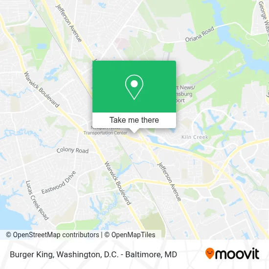 Burger King map