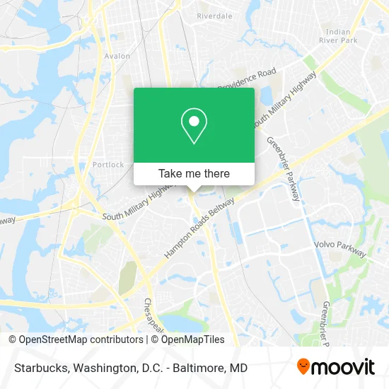 Starbucks map