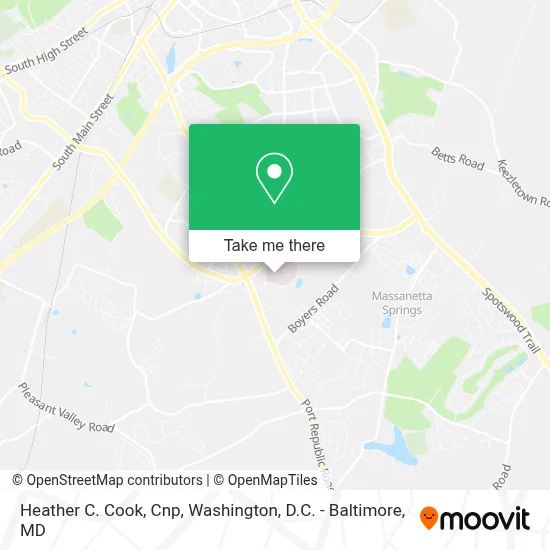 Heather C. Cook, Cnp map