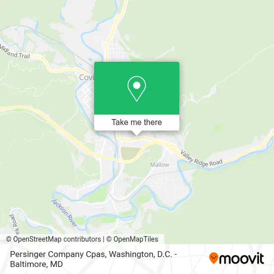 Persinger Company Cpas map