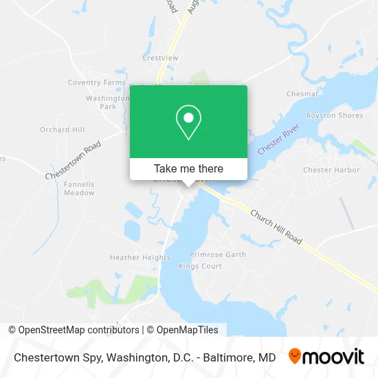 Chestertown Spy map