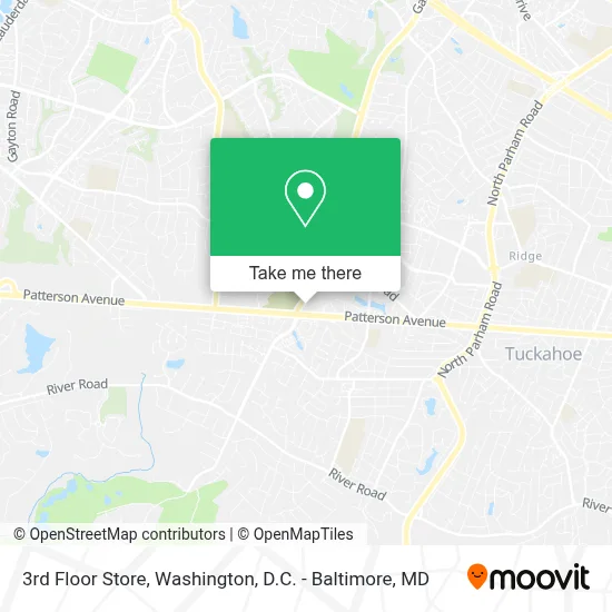 3rd Floor Store map