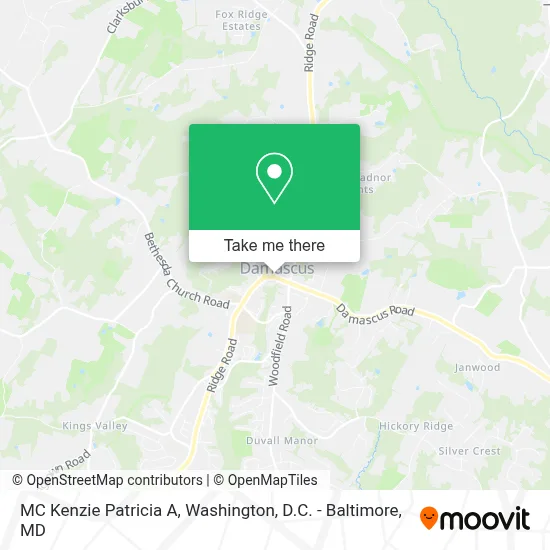 MC Kenzie Patricia A map