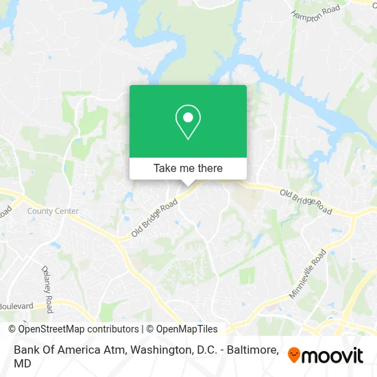 Bank Of America Atm map