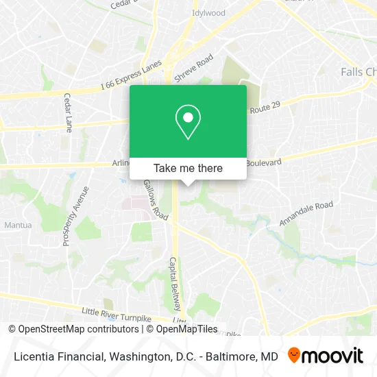 Licentia Financial map