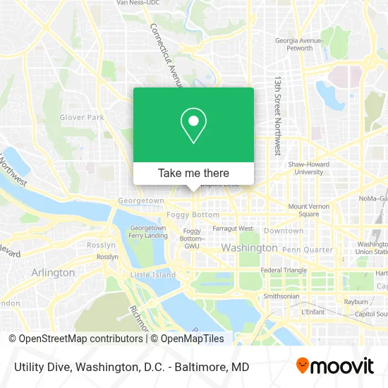 Utility Dive map