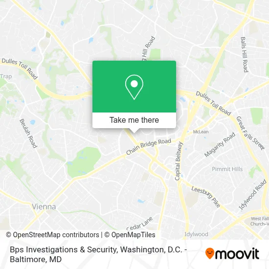 Bps Investigations & Security map