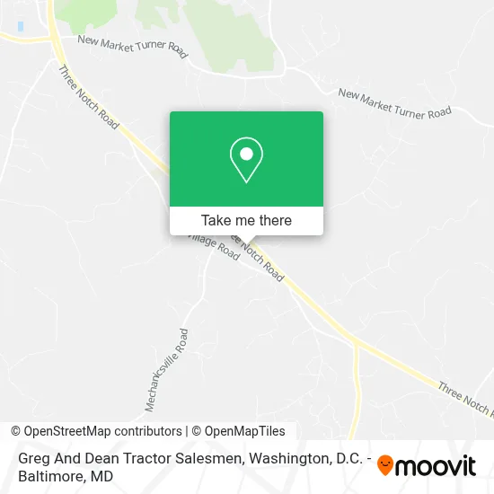 Greg And Dean Tractor Salesmen map