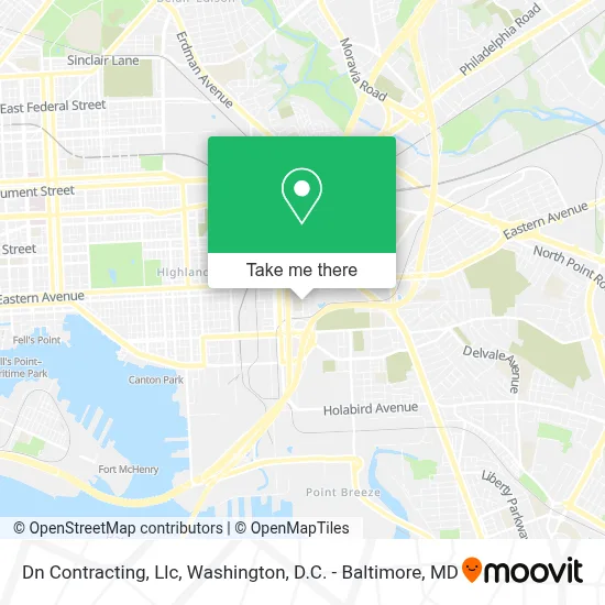 Dn Contracting, Llc map