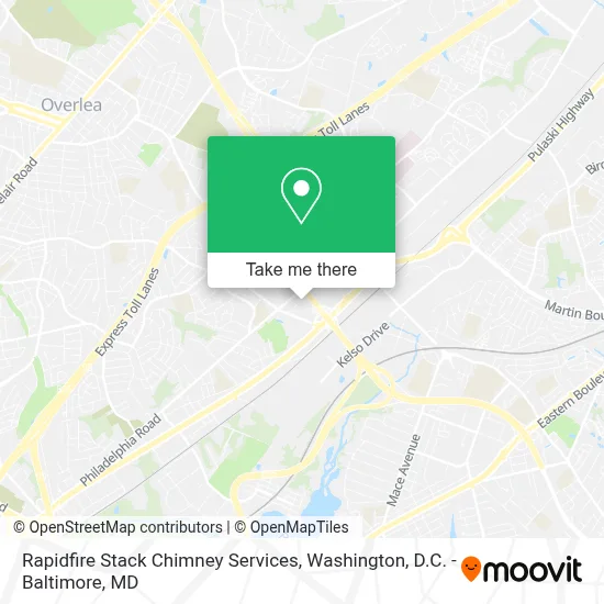 Mapa de Rapidfire Stack Chimney Services