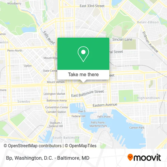 Bp map