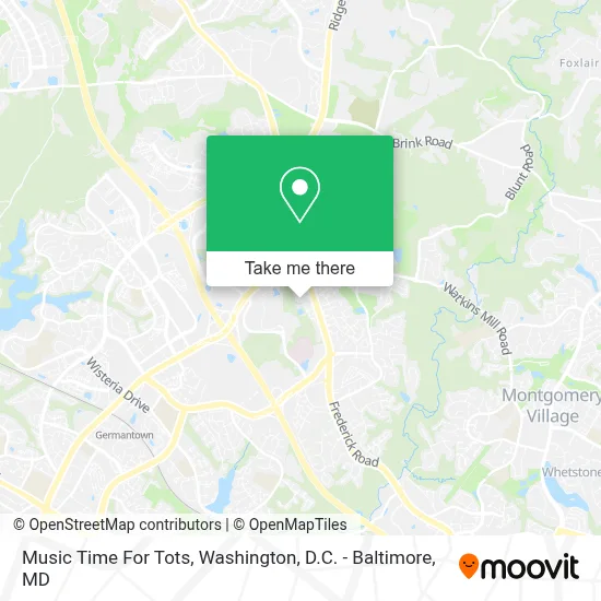 Music Time For Tots map