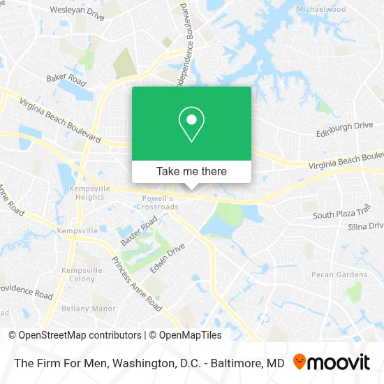 The Firm For Men map