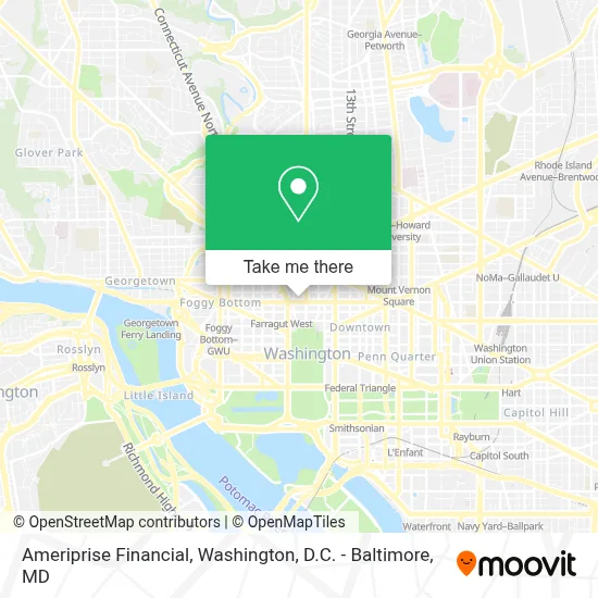 Ameriprise Financial map