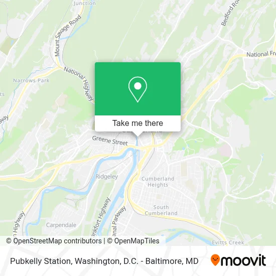 Pubkelly Station map